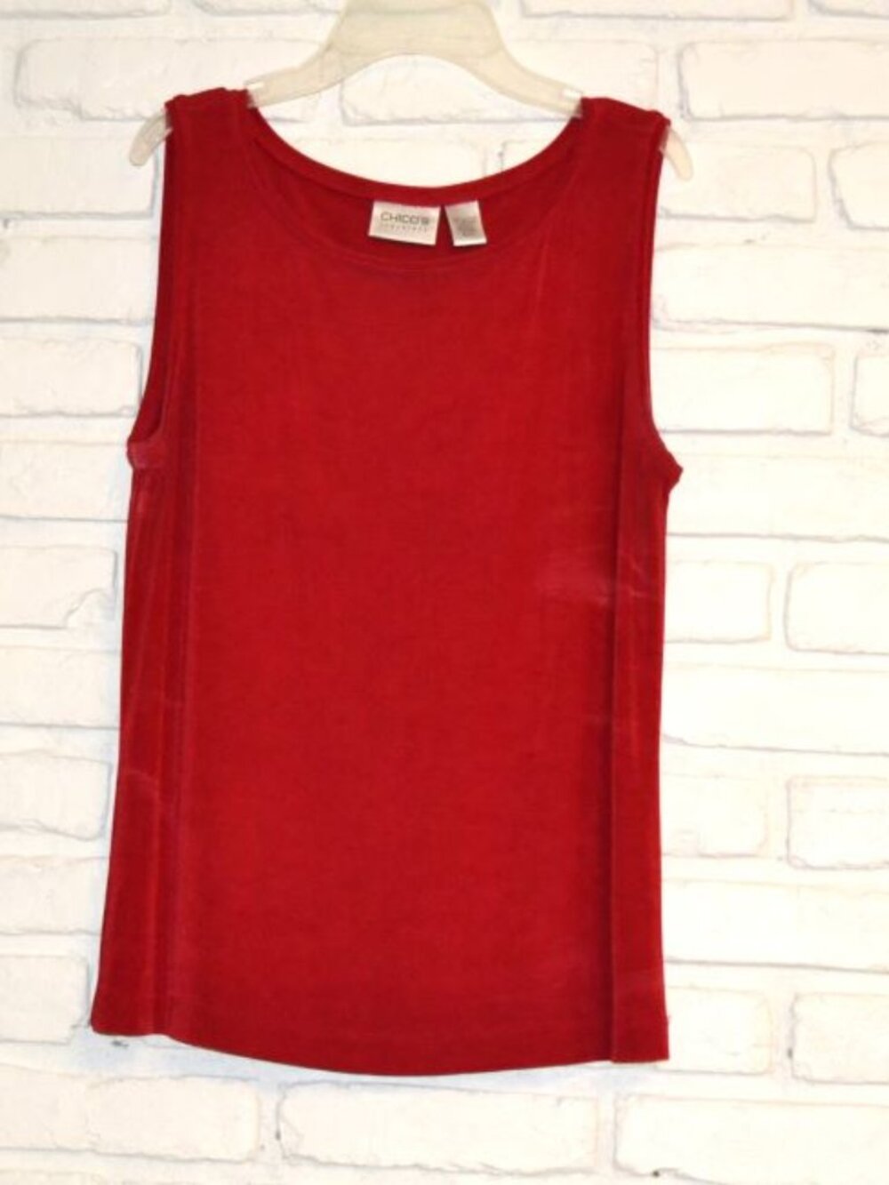 Red Sleeveless Top